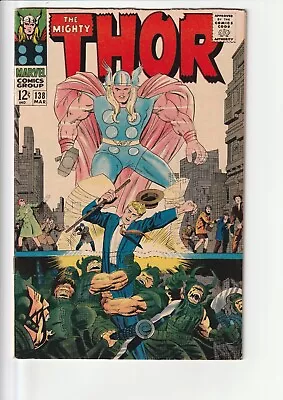 Buy The Mighty Thor #138 Marvel Comics Cents Copy • 50£