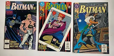 Buy BATMAN #469 #472 And #482  Three Copper Age Batmans • 7£