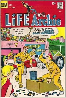 Buy Life With Archie Comic Book #103 Archie 1970 NICE COPY E • 7.38£