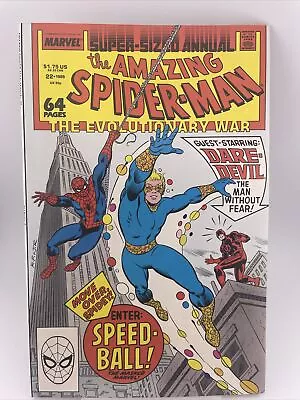 Buy The Amazing Spider-Man Super Sized Annual #22, Marvel 1988, The Evolutionary War • 15.52£