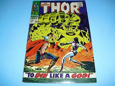 Buy Mighty Thor #139 In FINE FN 6.0 COND From 1967! Marvel Unrestored F A778 • 17.50£