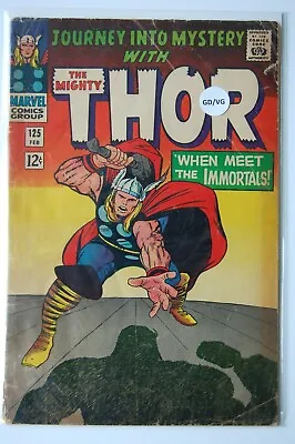 Buy JOURNEY INTO MYSTERY (1966) #125 | GD/VG | Hercules • 19.38£