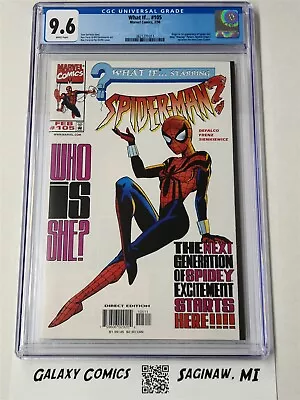 Buy What If... #105 - CGC 9.6 - 1st Appearance Spider-Girl (May Parker) • 326.18£