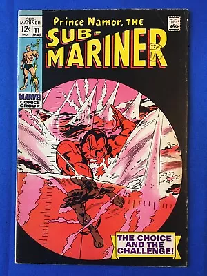 Buy Sub-Mariner #11 FN (6.0) MARVEL ( Vol 1 1969) • 19£