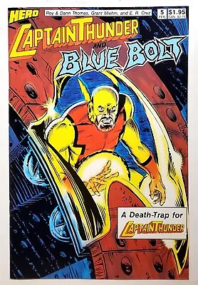 Buy Captain Thunder And Blue Bolt #5 (Feb 1988, Hero) 7.0 FN/VF  • 1.51£