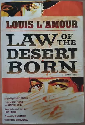 Buy Louis L'Amour Law Of The Desert Born HC Hardcover Graphic Novel • 23.99£