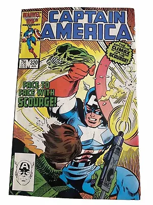 Buy Captain America #320 1986 Vintage! Marvel Comics VF • 3.10£