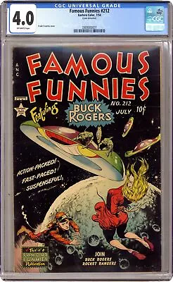 Buy Famous Funnies #212 CGC 4.0 1954 3989000001 • 1,592.05£
