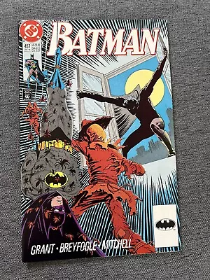 Buy Batman #457  -  Master Of Fear  - First App Tim Drake As Robin - Scarecrow • 9.95£