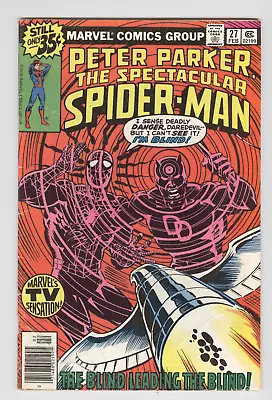 Buy Spectacular Spider-Man #27 February 1979 VG Miller’s First Art On Daredevil • 6.21£
