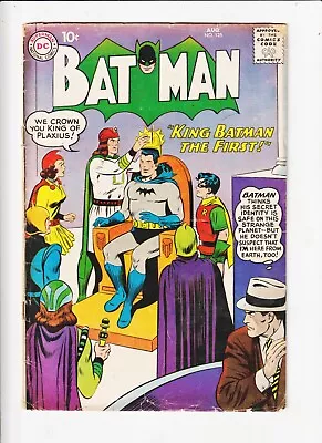 Buy BATMAN 125 SILVER  AGE  DC COMICS  King Batman BATWOMAN SECRET LIFE OF BAT-HOUND • 58.25£