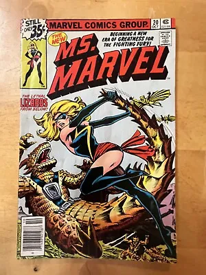 Buy Ms. Marvel # 20   Very Good    4.0  Not Cgc Rated   1978  Bronze Age • 3.88£