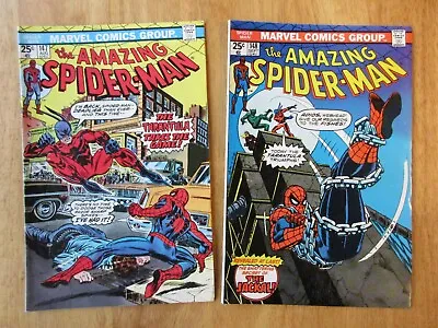 Buy Lot Of *2* KEY AMAZING SPIDER-MAN: #147 (FN+), 148 (FN) *Very Bright & Glossy!* • 29.47£
