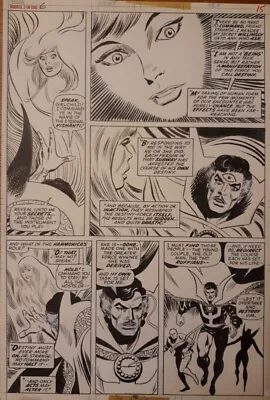 Buy Marvel Two-In-One #6 Page 15 Original Comic Art Dr. Strange, George Tuska • 1,708.54£