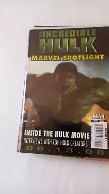 Buy Hulk - Marvel Spotlight - Movie 6/13/08   - Marvel Comic Books - Hulk • 6.21£