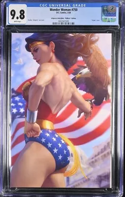 Buy Wonder Woman 750 Artgerm PUREart Edition - CGC 9.8 • 125£