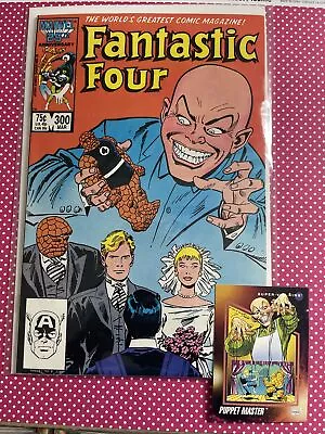 Buy Fantastic Four #300 Johnny Alicia Masters Wedding Issue 1987 Puppet Master Card • 8.73£