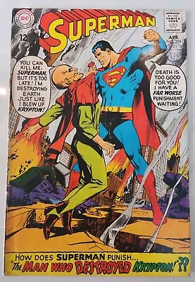 Buy Superman #205-  DC Comics (1968) Neal Adams Cover • 9.99£