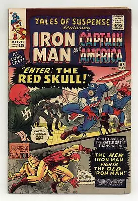 Buy Tales Of Suspense #65 VG+ 4.5 1965 1st Silver Age App. Red Skull • 93.19£