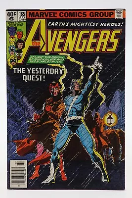 Buy Avengers (1963) #185 George Perez John Byrne Scarlet Witch Bova 1st Chthon FN+ • 7.77£