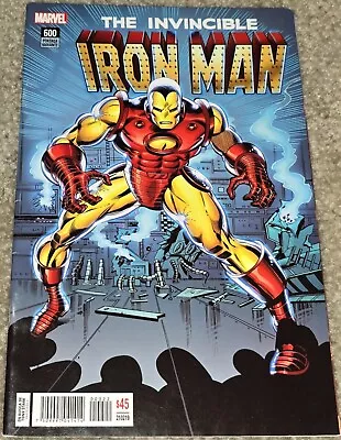 Buy Rare HTF Incredible Iron Man 600 MX 1:500 John Romita Jr Remastered 2018 Variant • 58.24£