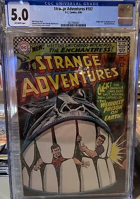 Buy Strange Adventures 187 First Appearance Enchantress Cgc 5.0 Low 1st Bid!! • 97.08£