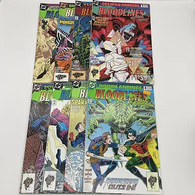 Buy DC - Bloodlines Comics  : Bundle Of 8 Issues - 1 , 1, 2, 5 , 5 ,6, 6, 7 All 1993 • 20£