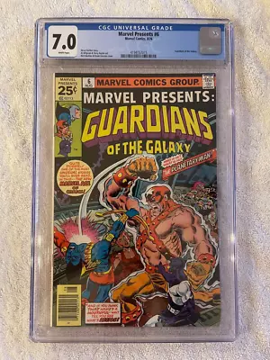 Buy Marvel Presents #6 - CGC 7.0 - White Pages - Marvel Comics 1976 • 31.03£