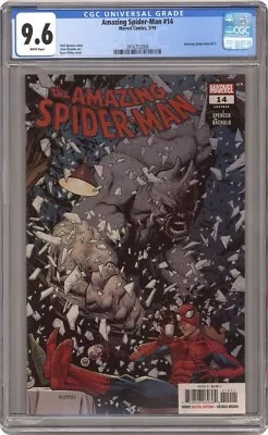 Buy Amazing Spider-Man (2018 6th Series) 14A CGC 9.6 Ottley Variant • 135£
