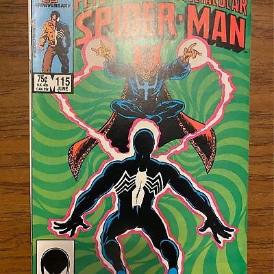 Buy Marvel Comics Peter Parker, Spectacular Spiderman #115 (June 1986) • 6.22£