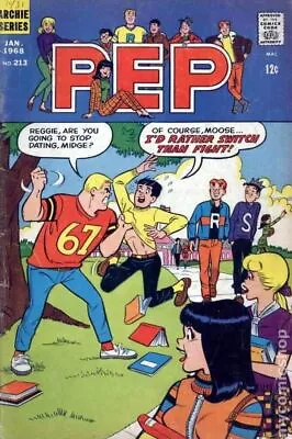 Buy Pep Comics #213 VG 1968 Stock Image Low Grade • 3.88£