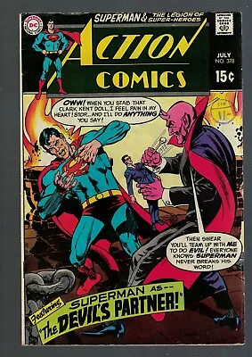 Buy Dc Action Comics Superman 378 6.0 FN Justice League Devils Partner  • 21.99£