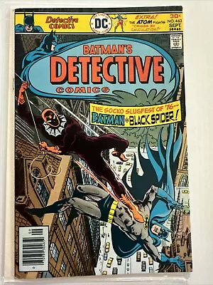Buy Detective Comics #463 Vol 1 (1976) KEY *1st App Of Black Spider & Calculator* • 15.52£