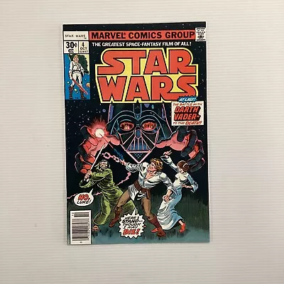 Buy Star Wars # 4 1977 VF+ Death Of Obi-Wan Kenobi • 24£