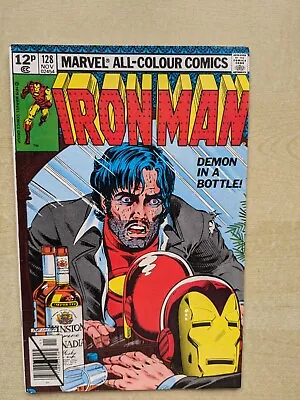 Buy Marvel All-Colour Comics. Iron Man No.128. Nov. 1979.  Demon In A Bottle  • 21£