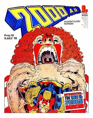 Buy 2000AD Prog 71 72 77 78 84 All 5 Banned Judge Dredd Comic Books 1 7 78 1978  UK • 218£