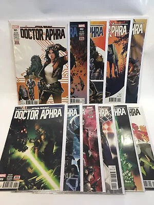 Buy Star Wars Doctor Aphra #1-11 Run Lot VF/NM 1st Print Marvel Comics 2016-2017 • 39.99£