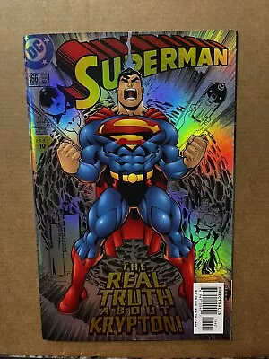 Buy Superman ~ No. 166, March 2001 ~ Silver Holofoil Var. 1st Print ~ DC Comics NM • 9.31£