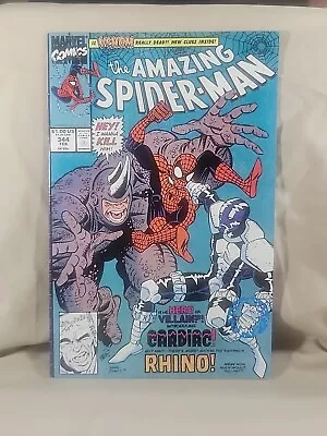Buy Amazing Spider-Man # 344 (Mrvl)1991 1st App. Of Cletus Kasady  - Carnage -  • 22.51£