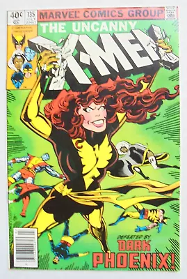 Buy X-Men #135  HIGH GRADE 1st Full Appearance Dark Phoenix Marvel 1980 Newsstand Vg • 69.89£