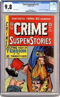 Buy Crime Suspenstories #22 CGC 9.8 1998 1482268014 • 392.19£