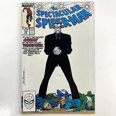 Buy Spectacular Spider-Man #139 Vintage 1989 Marvel Comic Book Origin Tombstone • 5.43£