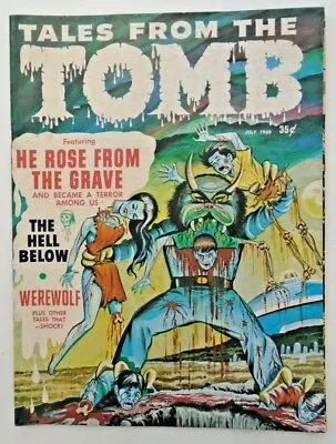 Buy Mm Tales From The Tomb (1969, Eerie) V1, #6vf (#1) Matt (Phantom Lady) Baker Art • 465.97£
