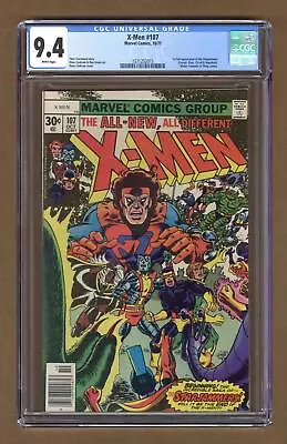 Buy Uncanny X-Men #107 CGC 9.4 1977 1571252015 1st Full App. Starjammers • 908.63£