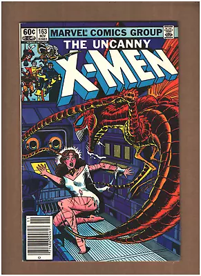 Buy Uncanny X-Men #163 Newsstand Marvel Comics 1982 CAROL DANVERS BROOD VG/FN 5.0 • 7.55£