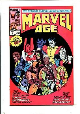 Buy Marvel Age #7 - Preview Appearance Of Spider-Ham. (9.0) 1983 • 7.53£