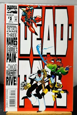Buy Deadpool Vol. 1 The Circle Chase #3 Marvel Comics ~ Oct. 1993 • 9.32£