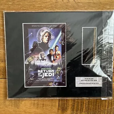 Buy Star Wars Return Of The Jedi 35mm Film Cells Limited Edition Han Solo + Luke • 15£