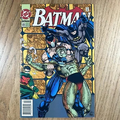 Buy Batman #489 2nd Appearance Of Bane! Newsstand! DC Comics 1993 VF 🔥🔑 • 9.30£