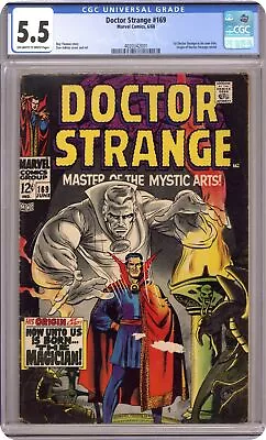 Buy Doctor Strange #169 CGC 5.5 1968 4020342001 1st Doctor Strange In Own Title • 209.68£